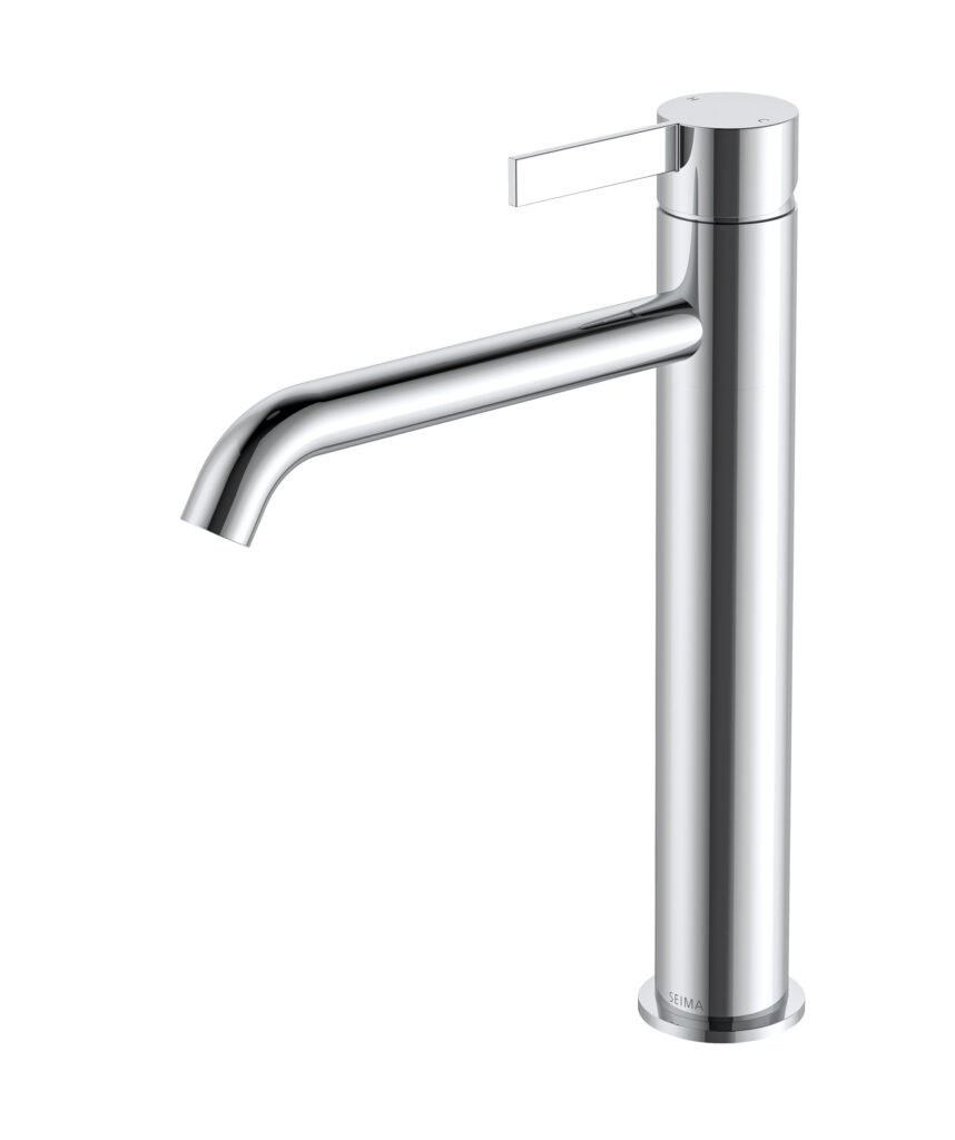 Edge Tall Basin Mixer - Lead Free - Chrome