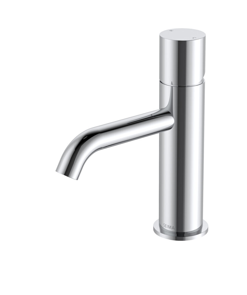 Enna Basin Mixer - Lead Free - Chrome