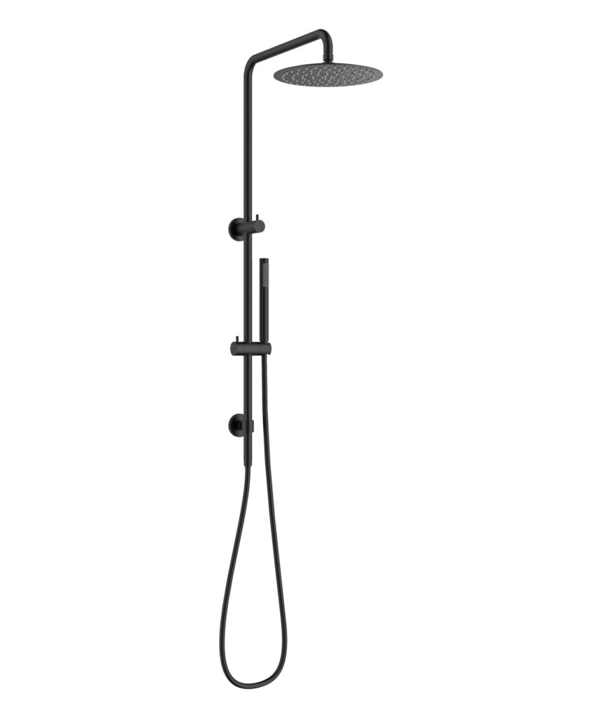 Enna Twin Shower - Black Matte