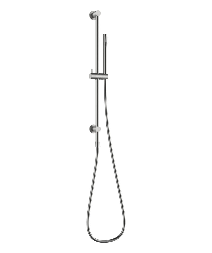 Enna Water Through Rail Shower - Brushed SS