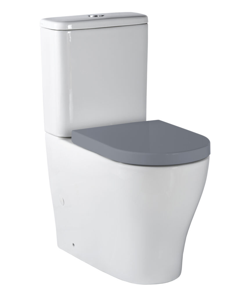 Limni Wall Faced toilet suite - Ambulant compliant - choice of seats