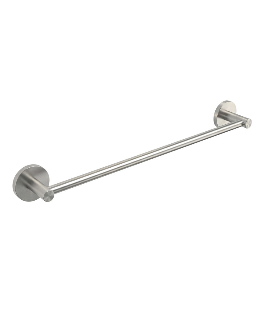 Anson Round Hand Towel Rail 450mm - Brushed SS