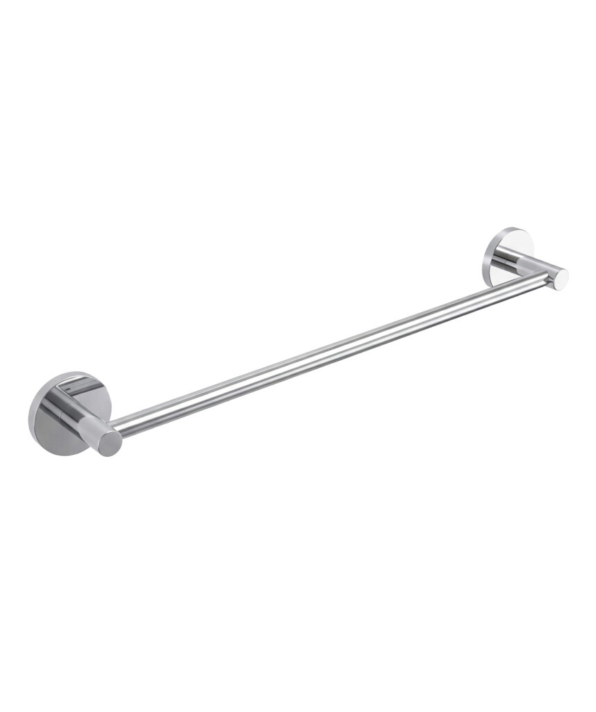 Anson Round Hand Towel Rail 450mm - Chrome