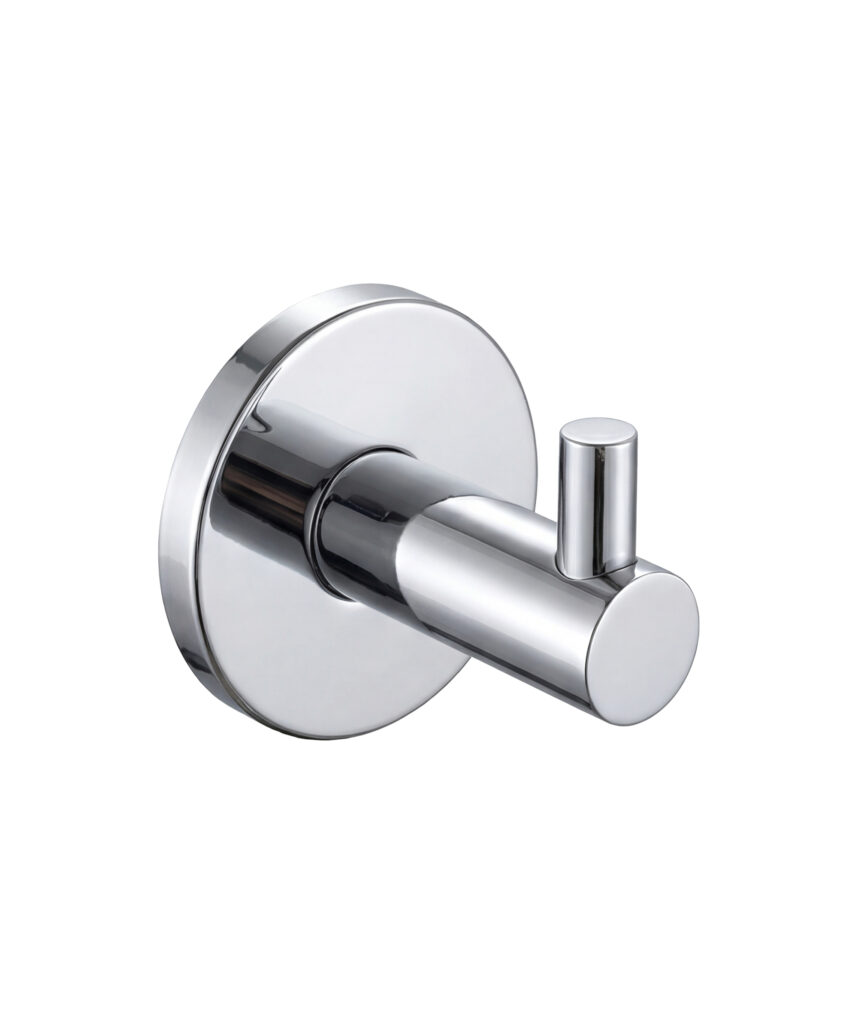 Anson Round Robe Hook - Chrome