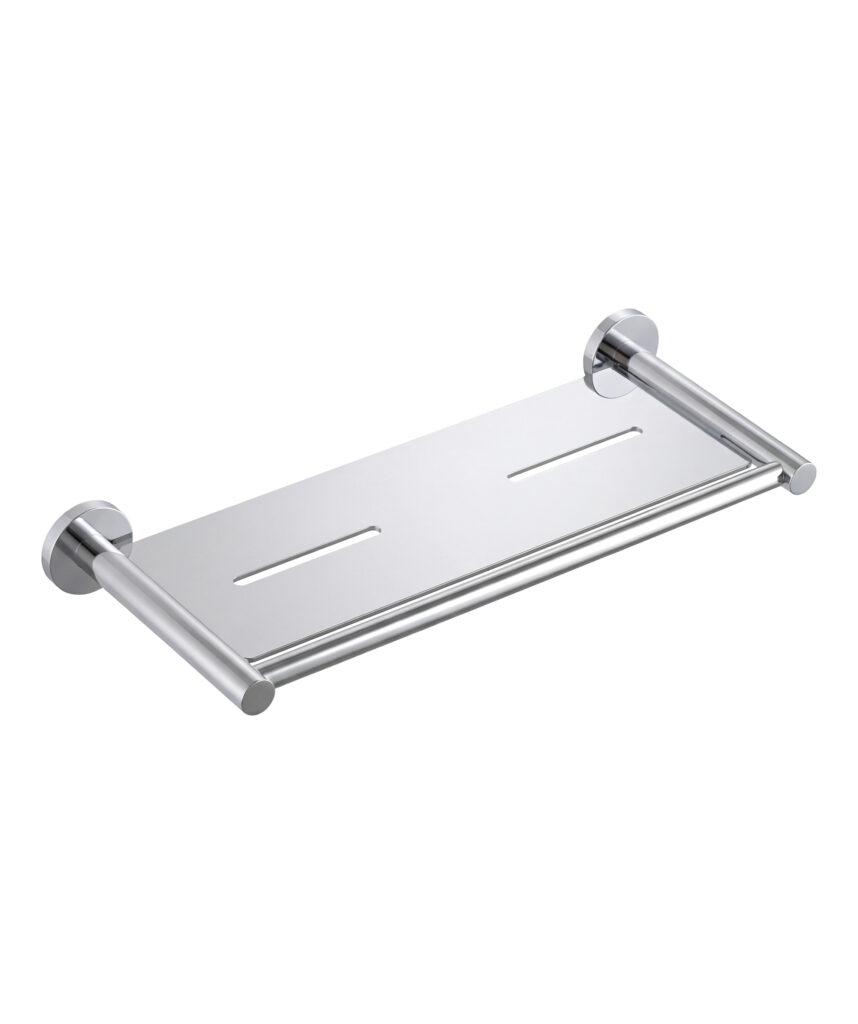 Anson Round Shower Shelf - Chrome