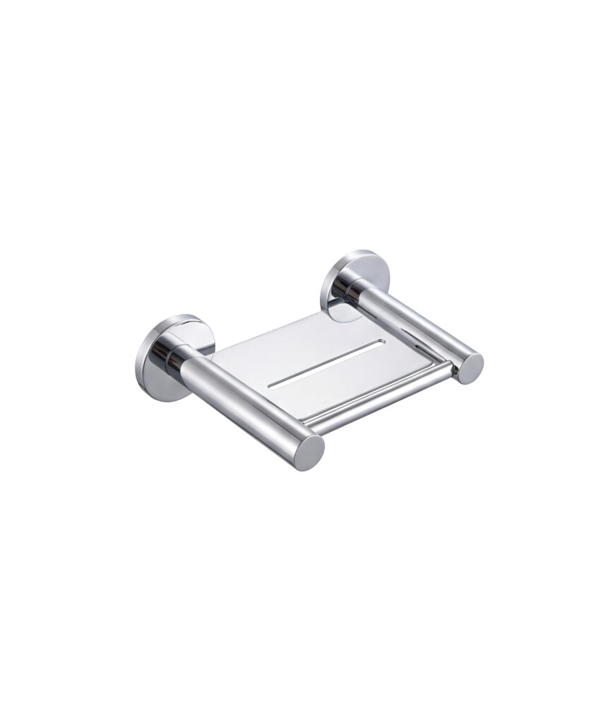 Anson Round Soap Shelf - Chrome