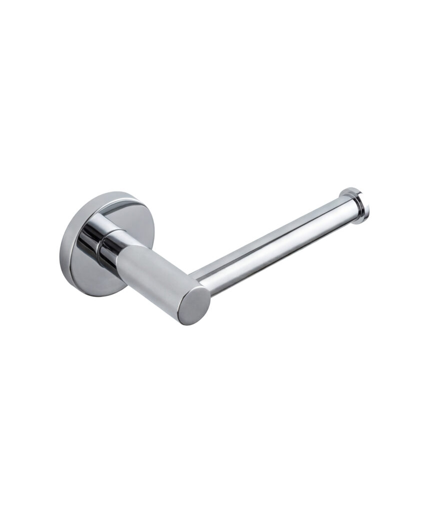 Anson Round Toilet Roll Holder - Chrome