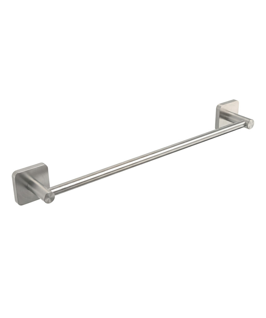 Anson Square Hand Towel Rail 450mm - Brushed SS