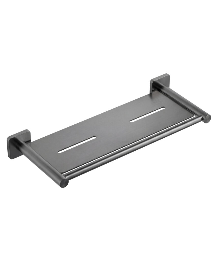 Anson Square Shower Shelf - Gunmetal