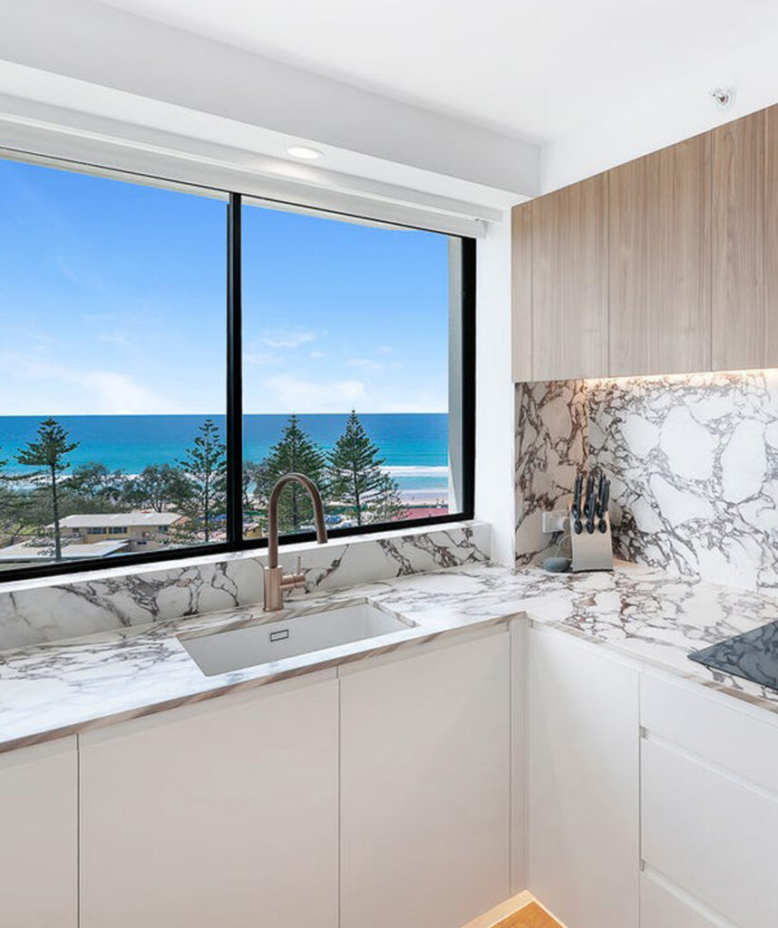 Oros 550 Arqstone sink - White