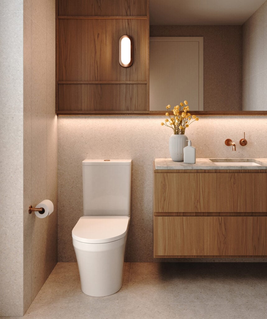 Hestra Vortex Flush Wall Faced toilet suite