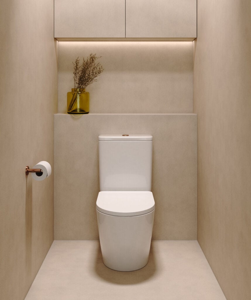 Modia Short Projection Wall Faced toilet suite